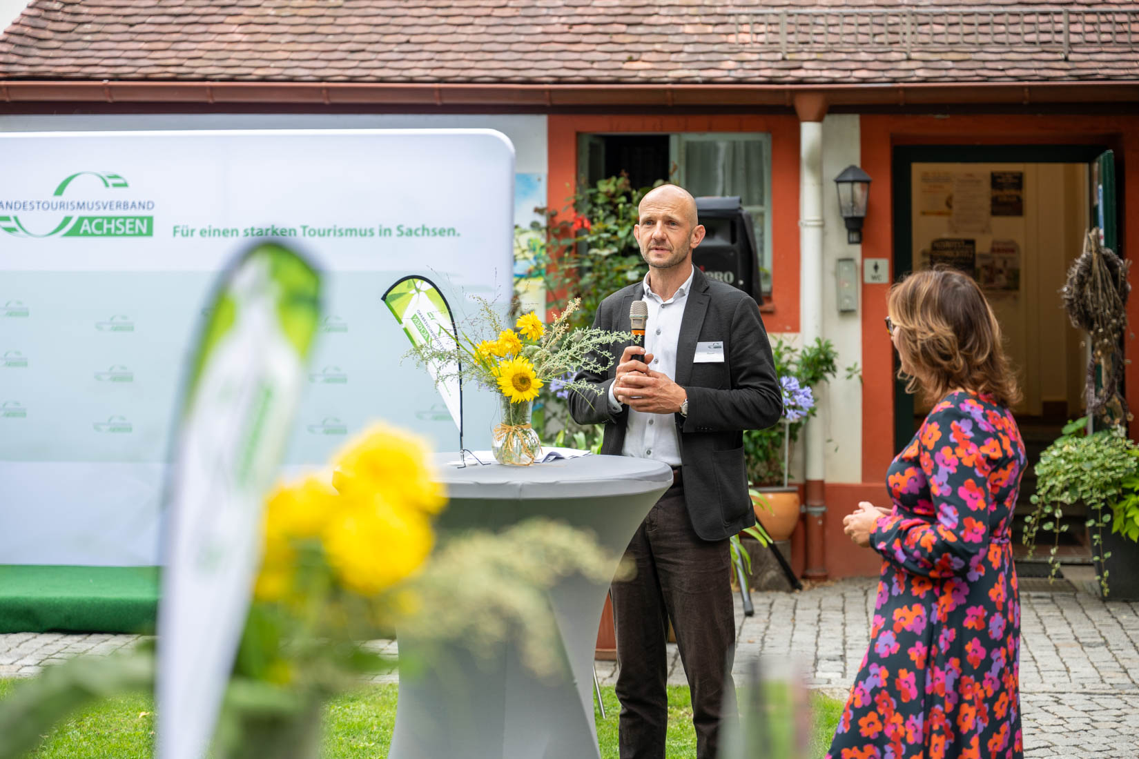 LTV-Präsident Dr. Stephan Meyer bei der Begrüßungsrede