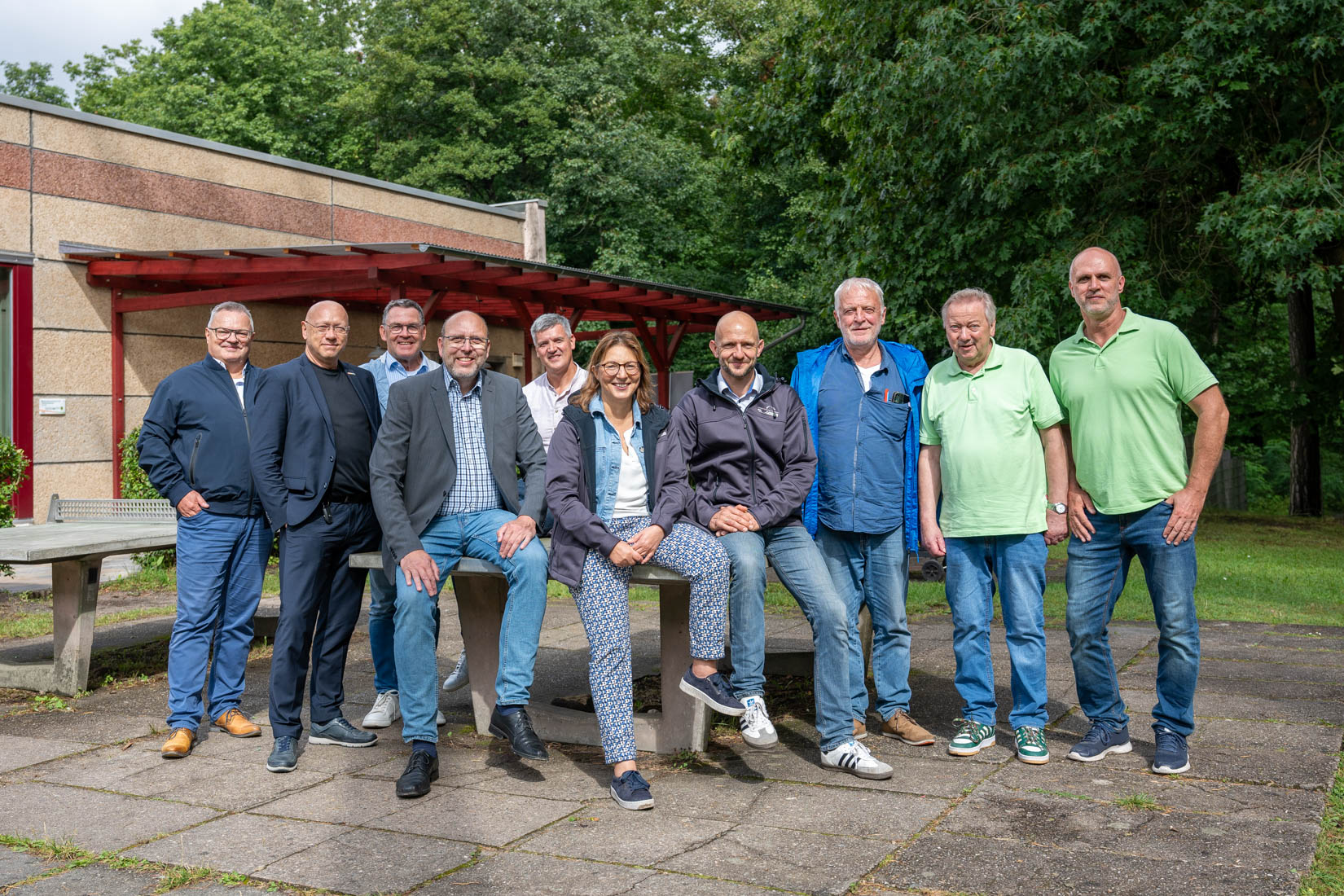 Gruppenfoto der Delegation