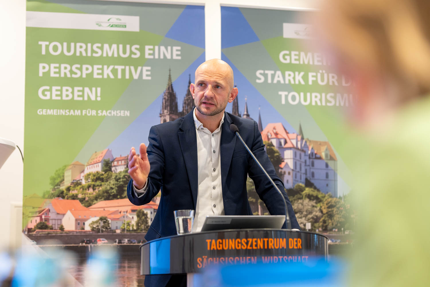 LTV-Vizepräsident Dr. Stephan Meyer am Rednerpult