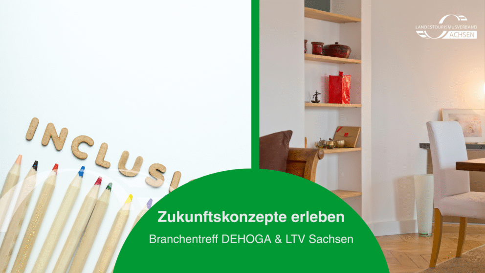 Veranstaltungshinweis für zwei verschiedene Impulse beim Branchentreff "Zukunftskonzepte erleben"