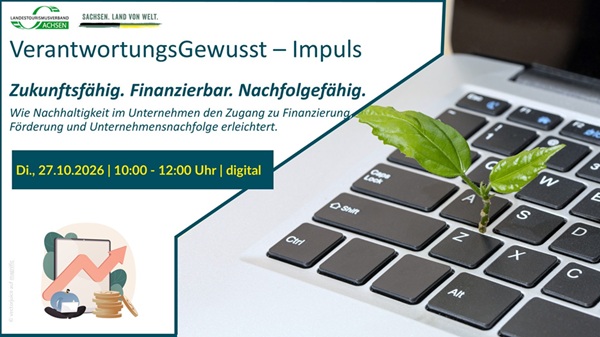 Einladungsmotiv zum Impuls VerantwortungsGewusst: Zukunftsfähig. Finanzierbar. Nachfolgefähig.
